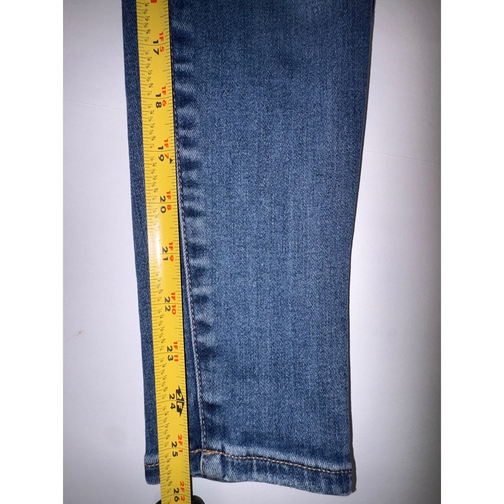 American Eagle Outfitters Hi Rise Jeggings Distressed Jeans Womens Size 6 Short - Picture 7 of 10